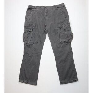 Deadstock Vtg 90s Marithe Francois Girbaud Mens 44x32 Baggy Strap Cargo Pants